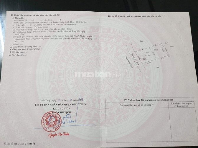 Bán nền Biệt thự vị trí tuyệt đẹp Mặt tiền Rạch Hàng Bàng, Bình Thủy, 53325051 Bán nền Biệt thự vị trí tuyệt đẹp Mặt tiền Rạch Hàng Bàng, Bình Thủy,