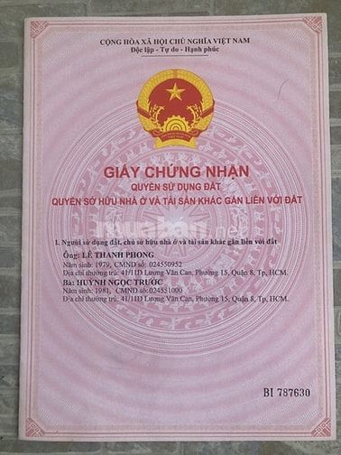Đất nền 12.5x25m giá 21 tỷ, kdc Hiệp Ân – p5, Q8. Sổ hồng sang tên nha 51447349 Đất nền 12.5x25m giá 21 tỷ, kdc Hiệp Ân – p5, Q8. Sổ hồng sang tên nha