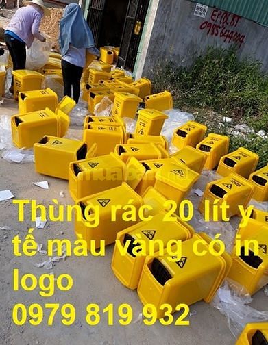 Thùng rác 20 lít, Thùng rác đạp chân đựng rác lây nhiễm 53541973 Thùng rác 20 lít, Thùng rác đạp chân đựng rác lây nhiễm