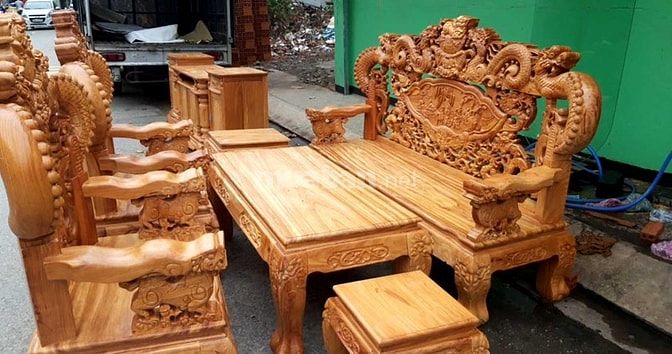 Bàn ghế phòng khách rồng khuỳnh tay 12 53578198 Bàn ghế phòng khách rồng khuỳnh tay 12