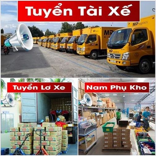Tuyển Lái Xe Phụ Lơ Giao Hàng Lương 4 tr/ tuần 53608612 Tuyển Lái Xe Phụ Lơ Giao Hàng Lương 4 tr/ tuần
