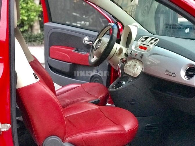 Fiat 500 màu đỏ, nội thất đỏ, xe nhập sản xuất 2009 53272657 Fiat 500 màu đỏ, nội thất đỏ, xe nhập sản xuất 2009