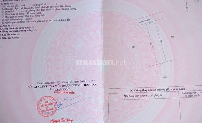 Bán đất ấp 1 xã Trung An đường Đoàn Thị Nghiệp lộ đá 53643985 Bán đất ấp 1 xã Trung An đường Đoàn Thị Nghiệp lộ đá