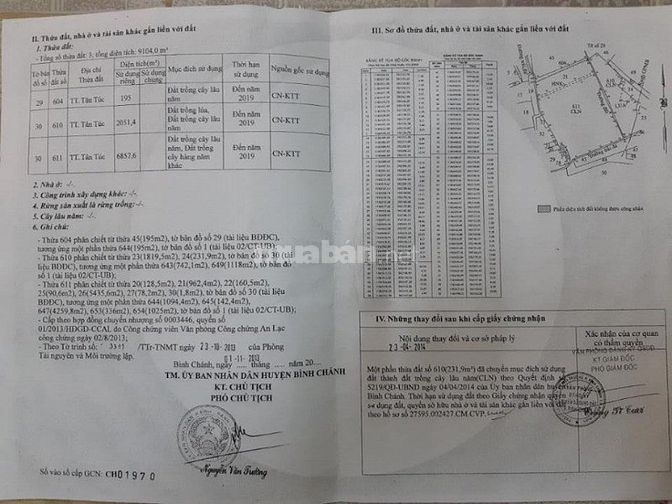 Bán đất mặt tiền QL 1A Bình Chánh 9.100m2 .Gía 93 tỷ TL: 53704229 Bán đất mặt tiền QL 1A Bình Chánh 9.100m2 .Gía 93 tỷ TL: