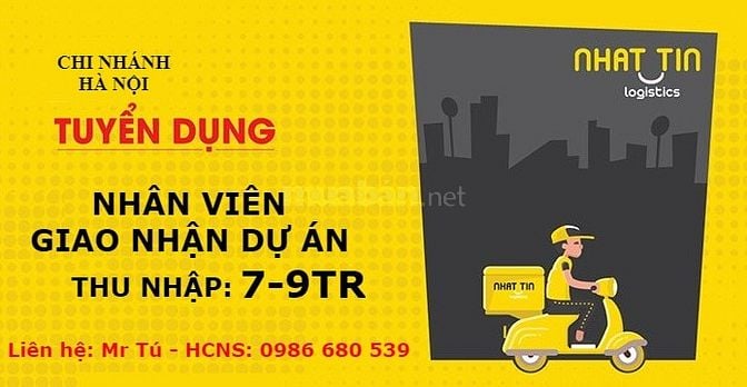 Nhân viên Giao nhận hàng Dự án - Làm việc tại Cầu Giấy 53147442 Nhân viên Giao nhận hàng Dự án - Làm việc tại Cầu Giấy
