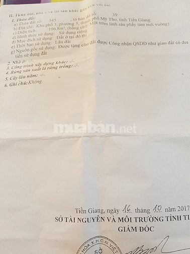 Đất 2 mặt tiền, vị trí đẹp phường 5, Mỹ Tho, Tiền Giang 53969388 Đất 2 mặt tiền, vị trí đẹp phường 5, Mỹ Tho, Tiền Giang