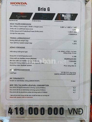 Bán xe Honda Brio V đỏ giao ngay, Giá xả hàng cực rẻ 53981918 Bán xe Honda Brio V đỏ giao ngay, Giá xả hàng cực rẻ