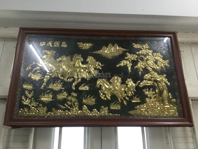 Tranh Mã Đáo Thành Công Bằng Đồng Khung Gỗ 54043379 Tranh Mã Đáo Thành Công Bằng Đồng Khung Gỗ