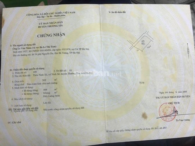 Tôi có nhu cầu bán mảnh đất chính chủ tại Đông Mỹ Thanh Trì Hà Nội 54009765 Tôi có nhu cầu bán mảnh đất chính chủ tại Đông Mỹ Thanh Trì Hà Nội