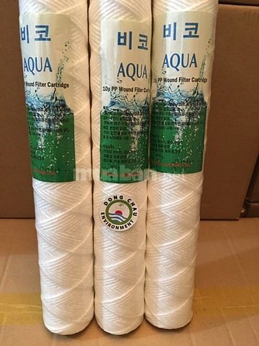 Lõi lọc nước sợi quấn Aqua Hàn Quốc. Đông Châu Co.,Ltđ