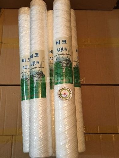 Lõi lọc nước sợi quấn Aqua Hàn Quốc. Đông Châu Co.,Ltđ