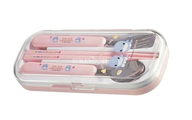 Bộ muỗng đũa nĩa hoạt hình đáng yêu cho bé 54281357 Bộ muỗng đũa nĩa hoạt hình đáng yêu cho bé