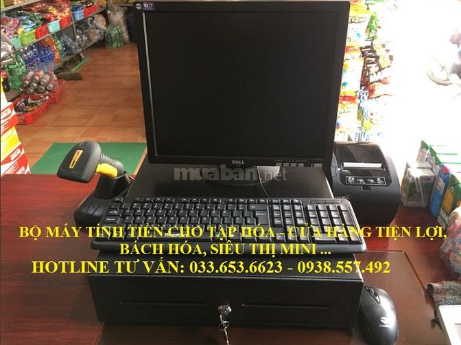 Trọn bộ máy tính tiền cho cửa hàng tạp hóa tại Vũng Tàu 54441488 Trọn bộ máy tính tiền cho cửa hàng tạp hóa tại Vũng Tàu