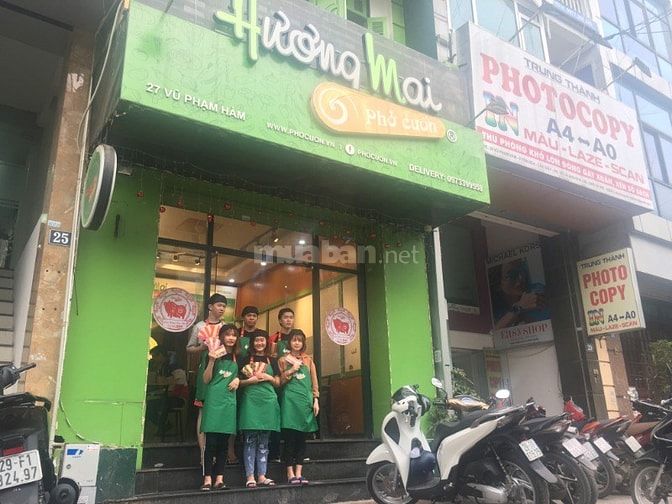 Chuỗi Phở cuốn HƯƠNG MAI tuyển Nữ nhân viên phục vụ nhà hàng. 54468490 Chuỗi Phở cuốn HƯƠNG MAI tuyển Nữ nhân viên phục vụ nhà hàng.
