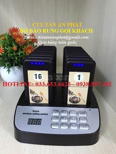 Bộ báo rung gọi khách giá rẻ cho quán cafe tại Lâm Đồng 54550852 Bộ báo rung gọi khách giá rẻ cho quán cafe tại Lâm Đồng