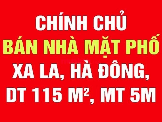Chính chủ cần bán nhà mặt phố Xa La - Hà Đông, miễn trung gian, 54600552 Chính chủ cần bán nhà mặt phố Xa La - Hà Đông, miễn trung gian,