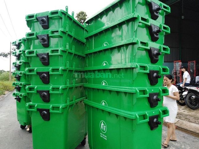Thùng rác nhựa HDPE 60l, 120l, 240l, 660l chất lượng tốt... 54640456 Thùng rác nhựa HDPE 60l, 120l, 240l, 660l chất lượng tốt...
