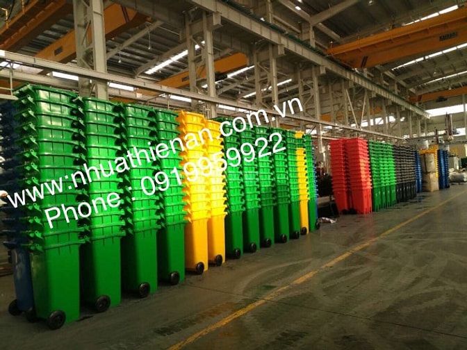 Thùng rác nhựa HDPE 60l, 120l, 240l, 660l chất lượng tốt... 54640456 Thùng rác nhựa HDPE 60l, 120l, 240l, 660l chất lượng tốt...