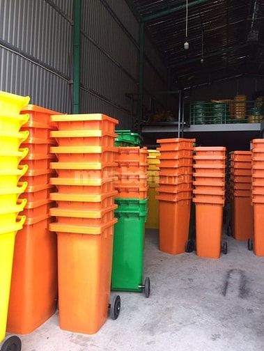 Thùng rác nhựa HDPE 60l, 120l, 240l, 660l chất lượng tốt... 54640456 Thùng rác nhựa HDPE 60l, 120l, 240l, 660l chất lượng tốt...