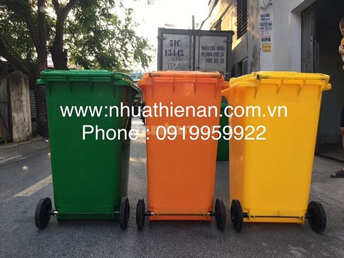 Thùng rác nhựa HDPE 60l, 120l, 240l, 660l chất lượng tốt... 54640456 Thùng rác nhựa HDPE 60l, 120l, 240l, 660l chất lượng tốt...