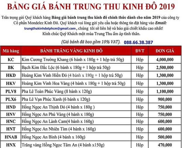 Bán bánh Trung Thu Kinh Đô 2019. Chiết Khấu 30%. 54672579 Bán bánh Trung Thu Kinh Đô 2019. Chiết Khấu 30%.