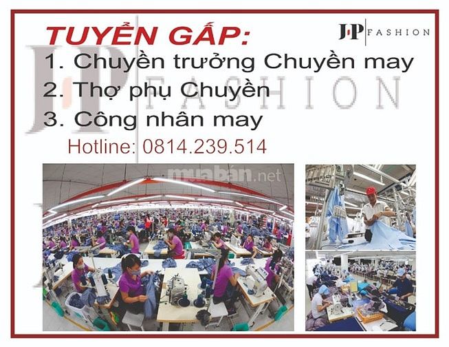 Tuyển gấp Thợ may 1 kim làm tại Tân Bình 53893695 Tuyển gấp Thợ may 1 kim làm tại Tân Bình