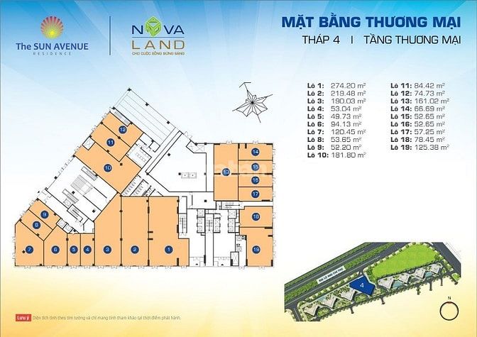 Cho thuê lô shophouse 15tr/1tháng diện tích 50m2 The Sun Avenue 54723351 Cho thuê lô shophouse 15tr/1tháng diện tích 50m2 The Sun Avenue