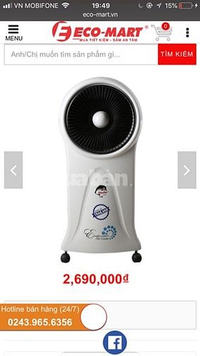Bán máy quạt Iruka giá rẻ - hàng mới 99.99% 54765807 Bán máy quạt Iruka giá rẻ - hàng mới 99.99%