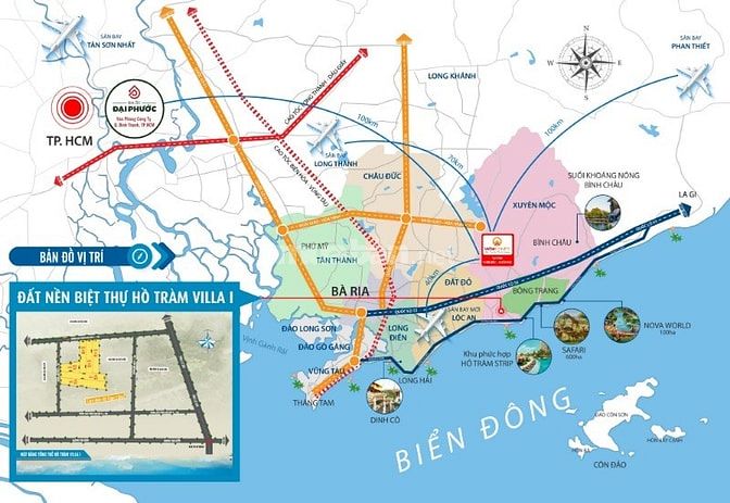 Hồ Tràm Villa 1 | Đất nền ven biển trung tâm xuyên mộc chỉ 3,5tr /m2 54771628 Hồ Tràm Villa 1 | Đất nền ven biển trung tâm xuyên mộc chỉ 3,5tr /m2