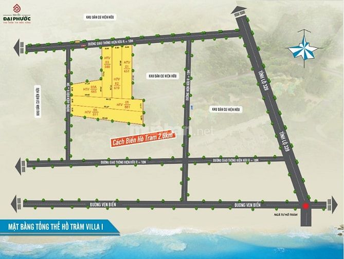 Hồ Tràm Villa 1 | Đất nền ven biển trung tâm xuyên mộc chỉ 3,5tr /m2 54771628 Hồ Tràm Villa 1 | Đất nền ven biển trung tâm xuyên mộc chỉ 3,5tr /m2