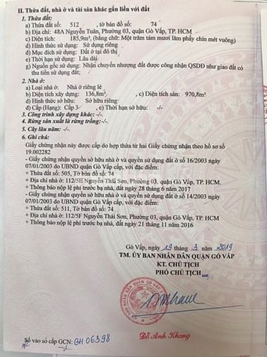 Chính chủ bán or cho thuê Tòa nhà mới xây khu vực Phạm văn Đồng P3 GV 54789636 Chính chủ bán or cho thuê Tòa nhà mới xây khu vực Phạm văn Đồng P3 GV
