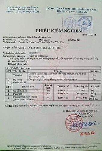 Cách phân biệt tinh dầu tràm nguyên chất 54803222 Cách phân biệt tinh dầu tràm nguyên chất