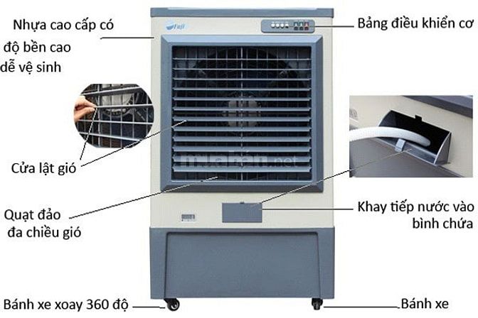 Máy Làm Mát FujiE AC-60 (Sản phẩm chưa bao gồm VAT) 54902662 Máy Làm Mát FujiE AC-60 (Sản phẩm chưa bao gồm VAT)