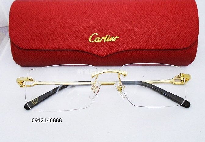 Gọng Kính 3 mảnh Cartier- chính hãng 54948958 Gọng Kính 3 mảnh Cartier- chính hãng