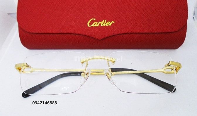 Gọng Kính 3 mảnh Cartier- chính hãng 54948958 Gọng Kính 3 mảnh Cartier- chính hãng