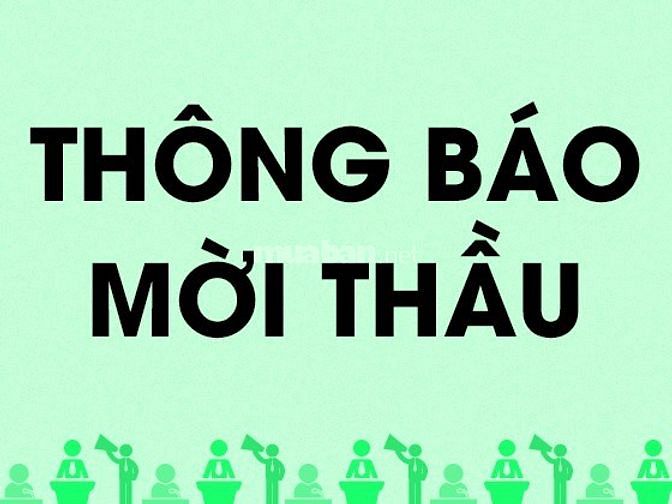 Thông báo mời thầu, trường THCS Cát Lái 54928732 Thông báo mời thầu, trường THCS Cát Lái
