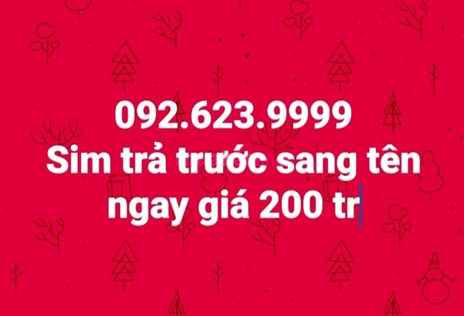 Sim tài lộc siêu nét cần bán lại 092....9999 sang tên ngay 54993664 Sim tài lộc siêu nét cần bán lại 092....9999 sang tên ngay