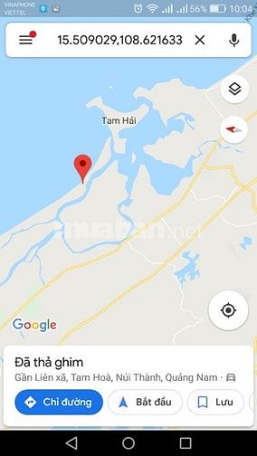 Cc mặt tiền đường Thanh Niên sát biển liền sông Núi Thành 55014490 Cc mặt tiền đường Thanh Niên sát biển liền sông Núi Thành