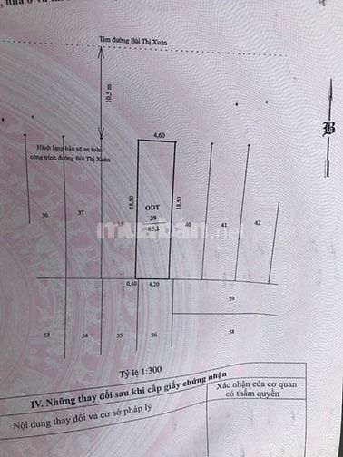 Cần bán gấp lô đất bùi thị xuân giá đầu tư 55095563 Cần bán gấp lô đất bùi thị xuân giá đầu tư
