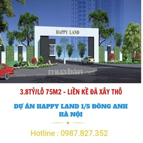 Chỉ 3,8Tỷ/Lô 75m2 Đã Xây Thô - Mặt Đường Quốc Lộ 3 Thị Trấn Đông Anh 49674390 Chỉ 3,8Tỷ/Lô 75m2 Đã Xây Thô - Mặt Đường Quốc Lộ 3 Thị Trấn Đông Anh