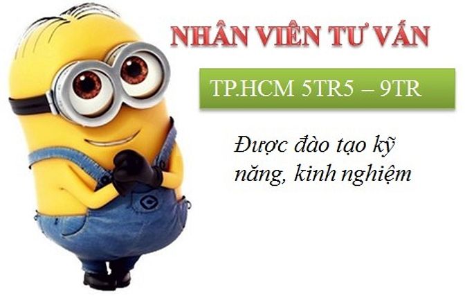 Tuyển 2 nhân viên tư vấn bán hàng 55125596 Tuyển 2 nhân viên tư vấn bán hàng