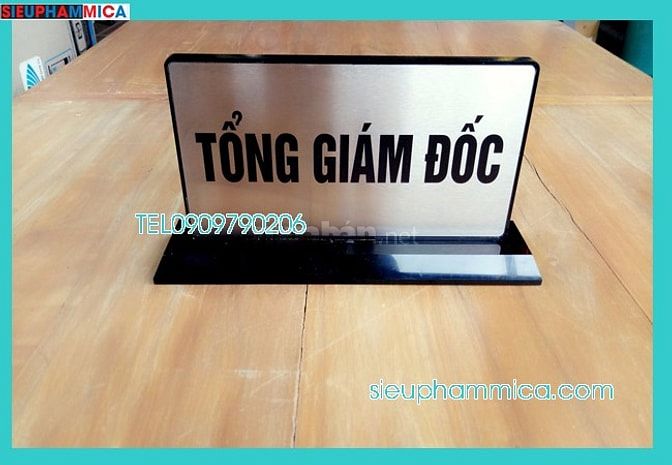Gia công biển chức danh lấy nhanh 55162804 Gia công biển chức danh lấy nhanh