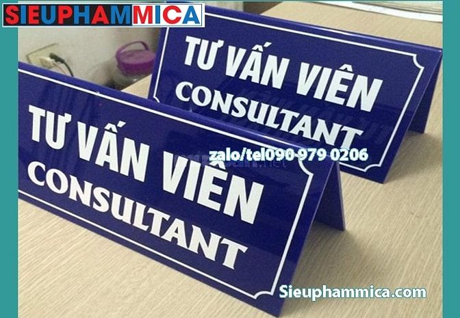 Gia công biển chức danh lấy nhanh 55162804 Gia công biển chức danh lấy nhanh