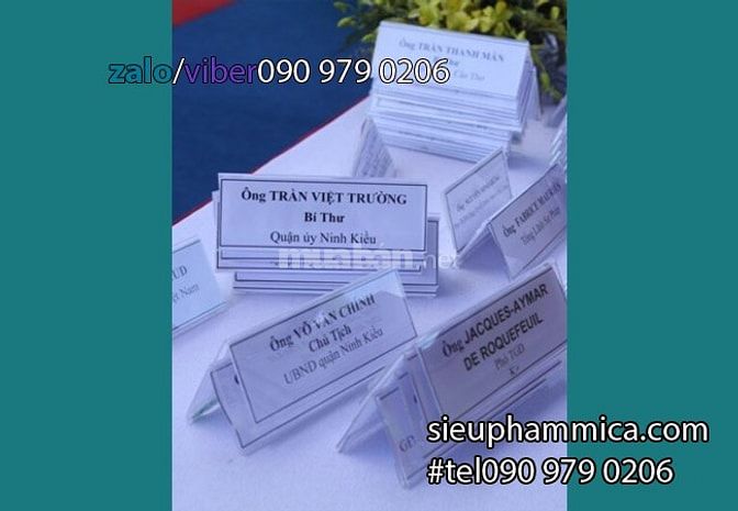 Gia công biển chức danh lấy nhanh 55162804 Gia công biển chức danh lấy nhanh