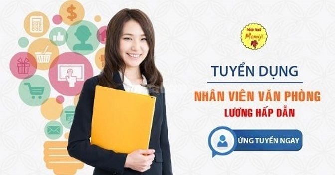 Cần tuyển 2 nam, nữ nhân viên văn phòng 55233171 Cần tuyển 2 nam, nữ nhân viên văn phòng