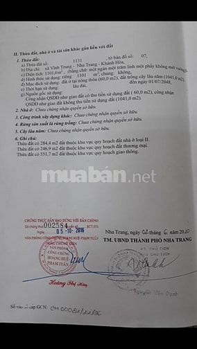 Bán đất ven sông Quán Trường, xã Vĩnh Trung, tp Nha Trang (Gía tốt). 55250351 Bán đất ven sông Quán Trường, xã Vĩnh Trung, tp Nha Trang (Gía tốt).