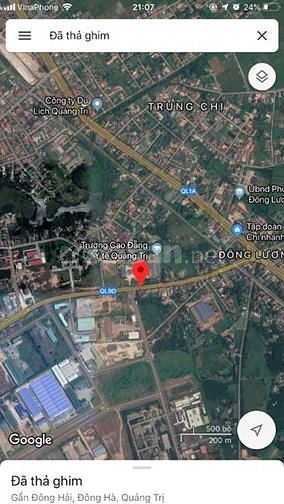 Lô hiếm mặt tiền Điện Biên Phủ- TP Đông Hà. 55351742 Lô hiếm mặt tiền Điện Biên Phủ- TP Đông Hà.