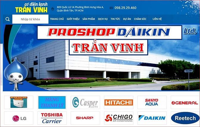Cty TRẦN VINH chuyên mua thanh lý Máy Lạnh cũ mới công nghiệp dân dụng 55396857 Cty TRẦN VINH chuyên mua thanh lý Máy Lạnh cũ mới công nghiệp dân dụng