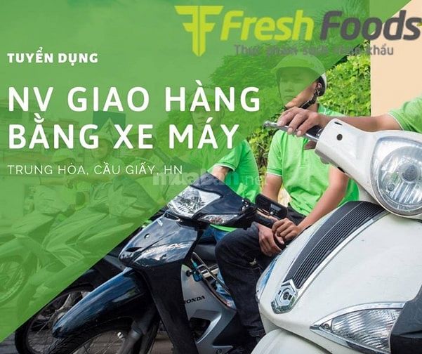 Tuyển nhân viên giao hàng xe máy tại CẦU GIẤY 55436281 Tuyển nhân viên giao hàng xe máy tại CẦU GIẤY