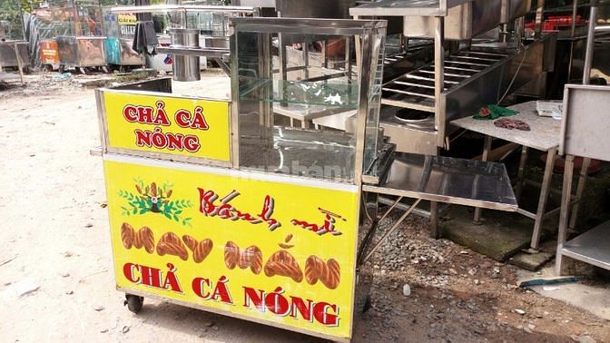 Cần thanh lý xe bánh mì chả cá mới 90% giá rẽ 3 triệu 55424262 Cần thanh lý xe bánh mì chả cá mới 90% giá rẽ 3 triệu